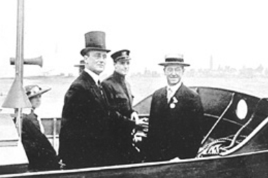 The FDR Library requested this photo from the MIT Museum after identifying the woman in the picture as Franklin D. Roosevelt's wife, Eleanor.