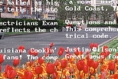 Corresponding portions of an NTSC image (top) and a high-definition TV image (bottom). An HDTV image contains more than 2 million picture elements and is about six times the spatial resolution of current NTSC images. HDTV employs a 16x9 aspect ratio, vs. NTSC's boxy 4x3 ratio, providing a wide-screen effect like in movie theaters.