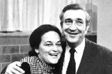 Jerome and Laya Wiesner in 1971.