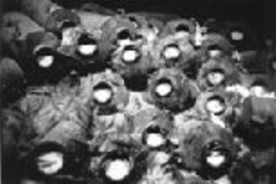 Neatly stacked on the bottom of the eastern Mediterranean, amphorae from a 750 B.C. Phoenician shipwreck were discovered more than 1,000 feet down in an expedition led by Robert D. Ballard and partly funded by the National Geographic Society. Two Phoenician ships were found; they are the oldest ever discovered in the deep sea.