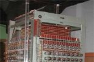 A second generation of the Memory Test Computer (above), developed by DEC founder and MIT alumnus Kenneth Olsen, was one of the most significant artifacts obtained from the Digital Historical Computer Collection donated by Compaq to the MIT Museum.