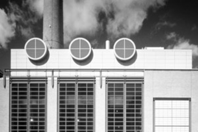 The MIT cogeneration facility was designed by Harry Ellenzweig