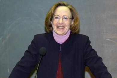 MIT president Susan Hockfield smiled at the ovation she received prior to addressing the crowd at the MIT Program in Women's Studies 20th Anniversary symposium on Saturday, Feb 12. <a onclick="MM_openBrWindow('women-hockfield-enlarged.html','','width=509, height=583')">
<span onmouseover="this.className='cursorChange';">Open image gallery</span>
</a>
<noscript> <a href="women-hockfield-enlarged...