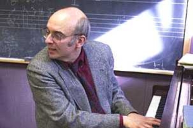 Professor of music Peter Child.