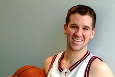 One of the stars of this year's stellar basketball team, senior Mike D'Auria is the third all-time leading scorer in MIT history.