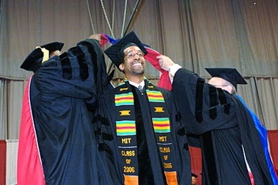 New mechanical engineering Ph.D. Anton Thomas receives his doctoral hood at MIT on Thursday, June 8 at Rockwell Cage. <a onclick="MM_openBrWindow('comm-hood-anton-enlarged.html','','width=509, height=583')">
<span onmouseover="this.className='cursorChange';">Open image gallery</span>
</a>
<noscript> <a href="comm-hood-anton-enlarged.html">
<em>(no JavaScript)</em>
</a>
</noscript>