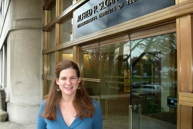 Susan Hanemann Rogol, a first-year M.B.A. student at the MIT Sloan School of Management, brings a culinary perspective to her studies.
