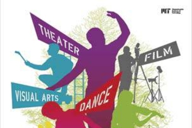 A promotional poster launched this semester showcases the broad range of arts at MIT. Thanks to a series of technological upgrades, it is becoming easier to get information about art events at the Institute.