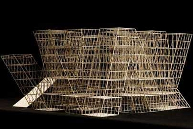 'Jumbled Tubes' by Sarah Dunbar G, winner of a 2008 Laya and Jerome B. Wiesner Award.
