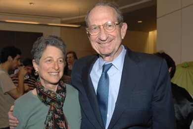 Institute Professor John Deutch and wife Patricia were surrounded by wellwishers at a symposium in honor of John's 70th birthday.Family, MIT colleagues, and friends like Harold Brown and Brent Scowcroft from his years in public service were all in attendance.