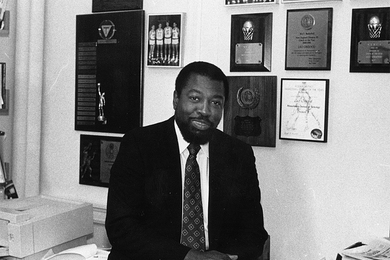 Leo Osgood, shown in a 1990 photograph