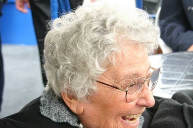 Zipporah "Fagi" Levinson, the Department of Mathematics' 'den mother'