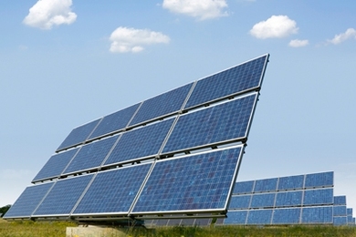 Conventional photovoltaic solar panels are flat, and can be installed horizontally, angled to face the average height of the sun, or mounted on a tracking mechanism.