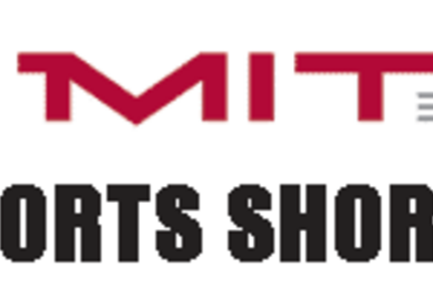 MIT Engineers beaver and text "MIT Engineering: Sports Shorts" is printed
