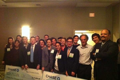 Chase Community Development Award winners receive their award at the event in New Orleans on Nov. 30