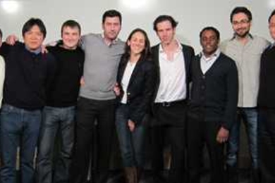 The students who helped create the Bystander videos.