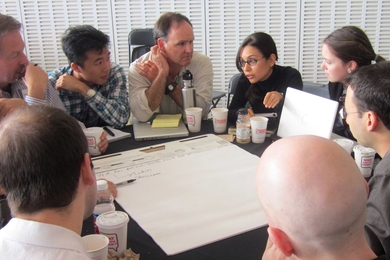 An interdisciplinary team tackles health care problems during the 'Hacking Medicine' conference.