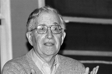 Institute Professor emeritus Noam Chomsky