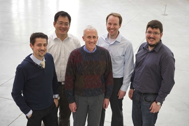 From left to right: Emilio Baglietto, Ju Li, Kord Smith, Benoit Forget and Felix Parra.