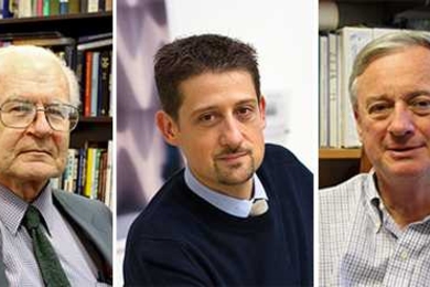From left to right: Michael Driscoll, Emilio Baglietto, Michael Golay.