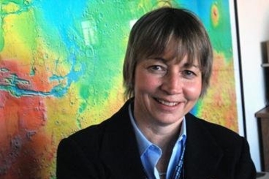Maria Zuber, the E.A. Griswold Professor of Geophysics in the Department of Earth, Atmospheric and Planetary Sciences.
