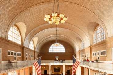 The Great Hall, Ellis Island, New York 