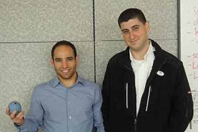 David Young MBA ’13 (left) and Francisco Aguilar MBA ’12.
