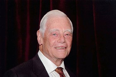 Institute Professor emeritus Nevin S. Scrimshaw came to MIT in 1961 as a professor of human nutrition.