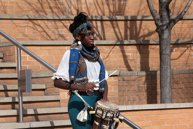 Along with her studies and research activities, Ekuta also enjoys dancing, singing with the MIT Gospel Choir, baking and playing Senegalese drums.
