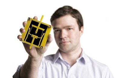 Nikolai Begg, the winner of the 2013 $30,000 Lemelson-MIT Student Prize
