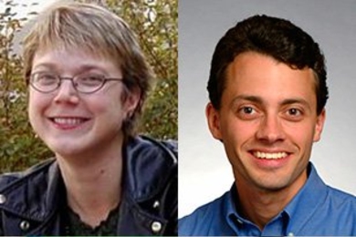 Clockwise from top left: Linda Griffith, Rob Miller, Emma Teng and Laura Schulz.