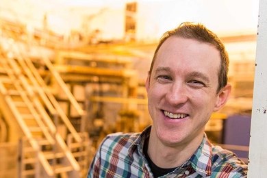 Zach Hartwig, PhD candidate in the Department of Nuclear Science and Engineering