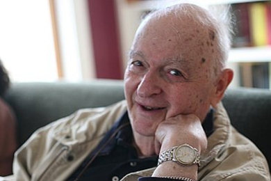 Professor Harold Wachman in a family photograph from 2011