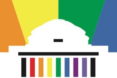 An image from the LBGT@MIT 'You Are Welcome Here' campaign.