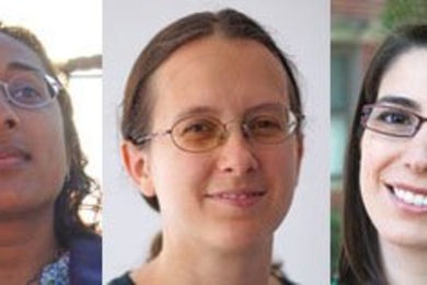 From left: Finale Doshi-Velez, Stefanie Tellex and Nora Ayanian