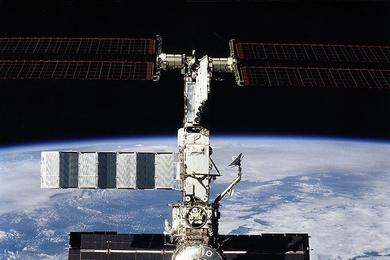 A view of the International Space Station