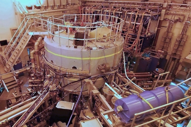 A birds-eye view of Alcator C-Mod.