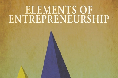 Book cover: Elements of Entrepreneurship