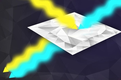 In the researchers' new system, a returning beam of light is mixed with a locally stored beam, and the correlation of their phase, or period of oscillation, helps remove noise caused by interactions with the environment.
