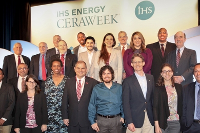 MIT faculty, students, and alumni at IHS Energy CERAWeek