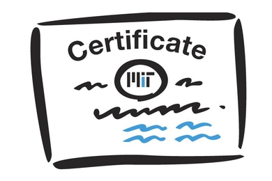 MIT certificate