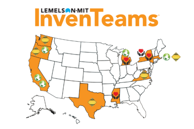 2015 Lemelson-MIT InvenTeams grant winners hail from around the United States. 