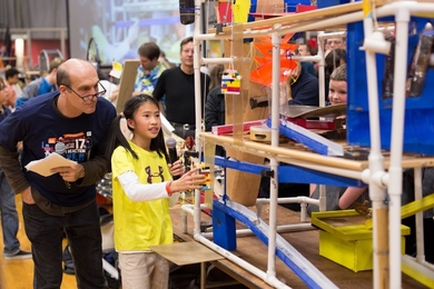 The 18th annual Friday After Thanksgiving Chain Reaction at MIT will feature an enormous and unique Rube Goldberg-style device.