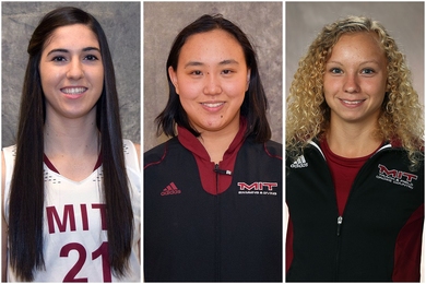 Left to right: Sabrina Drammis, Margaret Guo, and Nicole Zeinstra