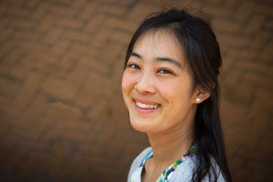 Cara Lai, MIT Class of 2016, is double-majoring in literature and mechanical engineering. 