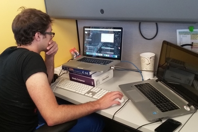 Science writing graduate student Eben Bein spent the summer of 2016 in a community service work-study position at NOVA, the prime-time science television series produced by WGBH Boston.