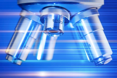 “…[I]f a fluorescence microscope’s resolution is set at 2 micrometers, our technique can have 300 nanometer resolution — about a sixfold improvement over regular microscopes,” says MIT graduate student Frederick Sangyeon Cho. “The idea is very simple but very powerful and can be useful in many different imaging applications.”