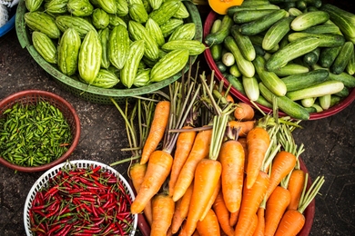 Produce is vulnerable to potential safety issues in the food supply chain.