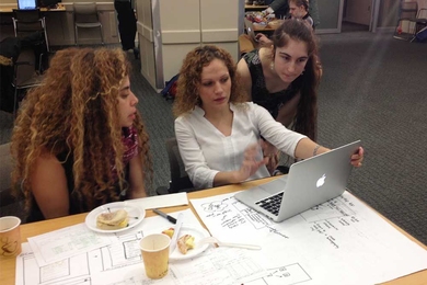 The Festival of Learning's overnight hackathon brought together diverse teams of students to address real challenges in educational technology. 