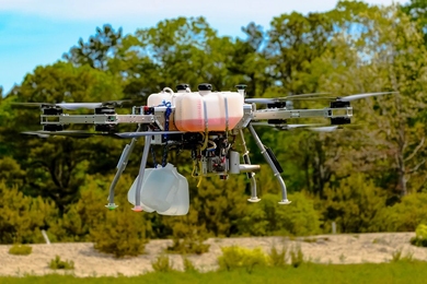 New hybrid gas-to-electric drones from MIT spinout Top Flight Technologies offer an order-of-magnitude increase in range, payload size, and power over battery-powered counterparts. The drones may pave the way for package delivery and human flight.
